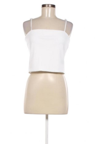Γυναικείο αμάνικο μπλουζάκι Monki, Μέγεθος L, Χρώμα Λευκό, Τιμή 7,93 €