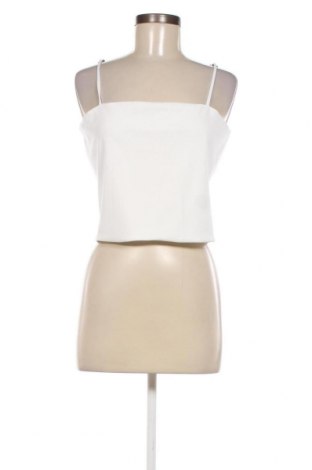 Γυναικείο αμάνικο μπλουζάκι Monki, Μέγεθος XL, Χρώμα Λευκό, Τιμή 9,79 €