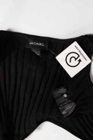 Γυναικείο αμάνικο μπλουζάκι Monki, Μέγεθος L, Χρώμα Μαύρο, Τιμή 7,54 €