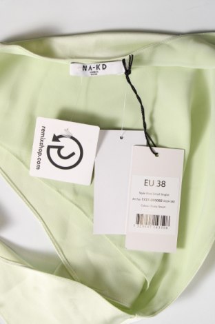 Γυναικείο αμάνικο μπλουζάκι NA-KD, Μέγεθος M, Χρώμα Πράσινο, Τιμή 5,53 €