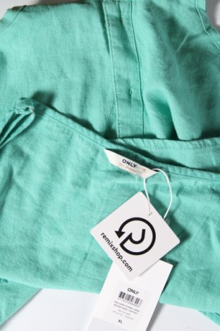 Γυναικείο αμάνικο μπλουζάκι ONLY, Μέγεθος XL, Χρώμα Πράσινο, Τιμή 7,52 €