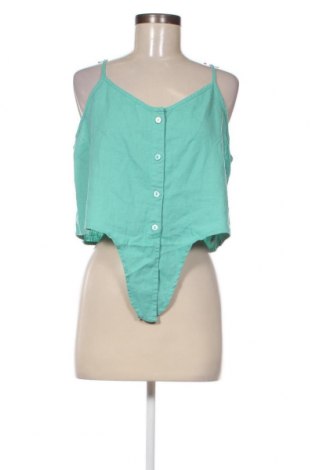 Γυναικείο αμάνικο μπλουζάκι ONLY, Μέγεθος XL, Χρώμα Πράσινο, Τιμή 7,52 €