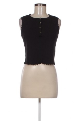 Γυναικείο αμάνικο μπλουζάκι Object, Μέγεθος L, Χρώμα Μαύρο, Τιμή 7,77 €