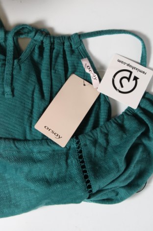Damska koszulka na ramiączkach Orsay, Rozmiar M, Kolor Zielony, Cena 21,27 zł