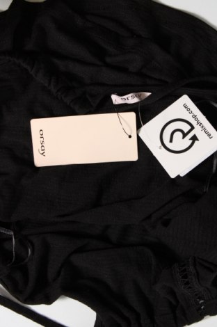 Γυναικείο αμάνικο μπλουζάκι Orsay, Μέγεθος M, Χρώμα Μαύρο, Τιμή 4,44 €