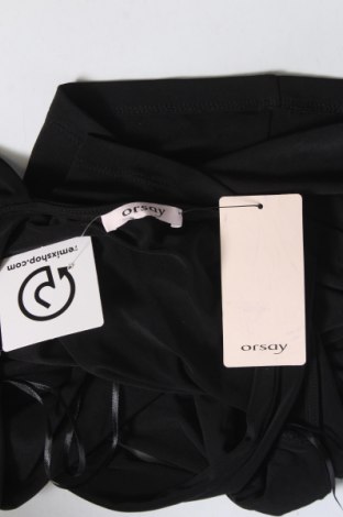 Γυναικείο αμάνικο μπλουζάκι Orsay, Μέγεθος L, Χρώμα Μαύρο, Τιμή 4,22 €