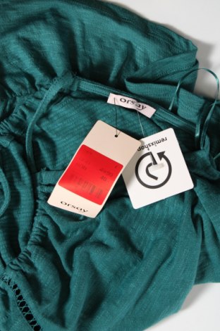 Γυναικείο αμάνικο μπλουζάκι Orsay, Μέγεθος L, Χρώμα Πράσινο, Τιμή 4,44 €