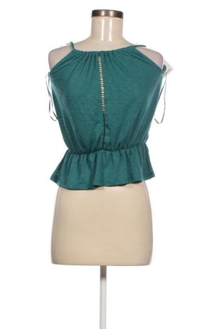 Γυναικείο αμάνικο μπλουζάκι Orsay, Μέγεθος XS, Χρώμα Πράσινο, Τιμή 4,44 €