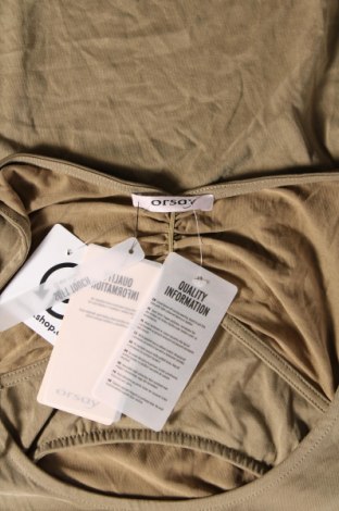 Damska koszulka na ramiączkach Orsay, Rozmiar L, Kolor Zielony, Cena 17,91 zł