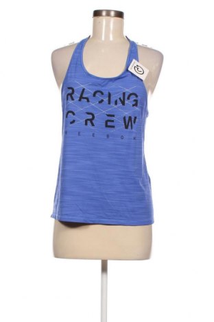 Γυναικείο αμάνικο μπλουζάκι Reebok, Μέγεθος M, Χρώμα Μπλέ, Τιμή 7,93 €
