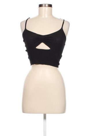 Γυναικείο αμάνικο μπλουζάκι Tally Weijl, Μέγεθος M, Χρώμα Μαύρο, Τιμή 5,52 €