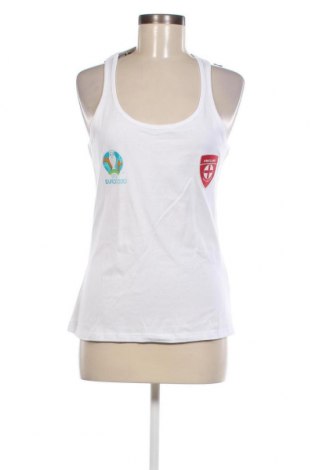 Γυναικείο αμάνικο μπλουζάκι Uefa, Μέγεθος M, Χρώμα Λευκό, Τιμή 3,25 €