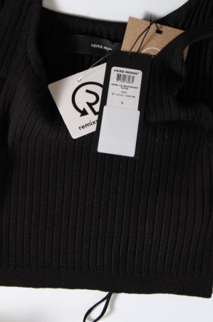 Γυναικείο αμάνικο μπλουζάκι Vero Moda, Μέγεθος L, Χρώμα Μαύρο, Τιμή 8,21 €