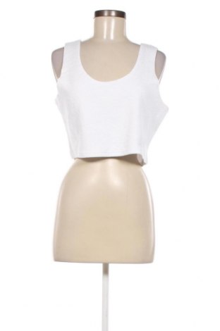 Γυναικείο αμάνικο μπλουζάκι Weekday, Μέγεθος XL, Χρώμα Λευκό, Τιμή 5,63 €
