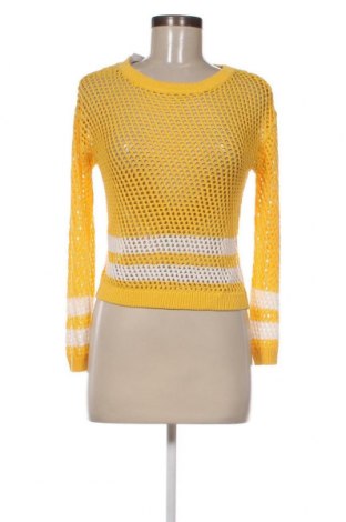 Дамски пуловер, Размер XS, Цвят Жълт, Цена 7,54 лв.