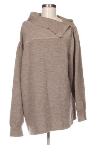 Дамски пуловер, Размер L, Цвят Бежов, Цена 10,44 лв.