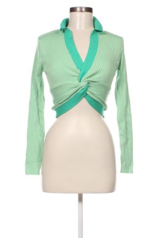 Дамски пуловер, Размер M, Цвят Зелен, Цена 9,86 лв.