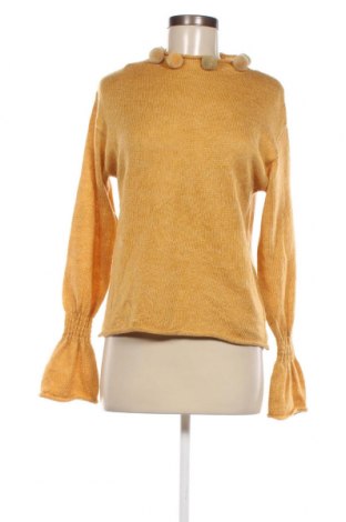 Дамски пуловер, Размер S, Цвят Жълт, Цена 11,89 лв.