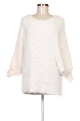 Дамски пуловер, Размер M, Цвят Бял, Цена 15,08 лв.