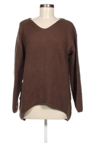 Дамски пуловер, Размер L, Цвят Кафяв, Цена 8,12 лв.