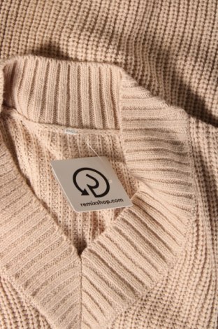 Дамски пуловер, Размер M, Цвят Бежов, Цена 6,96 лв.