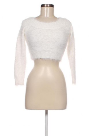 Дамски пуловер, Размер M, Цвят Бял, Цена 10,73 лв.