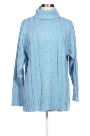 Дамски пуловер, Размер L, Цвят Син, Цена 21,16 лв.