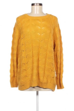 Γυναικείο πουλόβερ, Μέγεθος XL, Χρώμα Κίτρινο, Τιμή 17,94 €