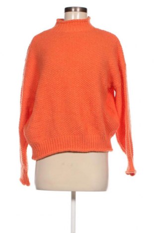 Dámský svetr, Velikost M, Barva Oranžová, Cena  125,00 Kč