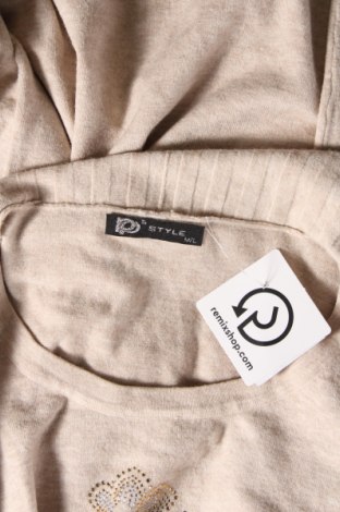 Γυναικείο πουλόβερ, Μέγεθος M, Χρώμα  Μπέζ, Τιμή 3,95 €