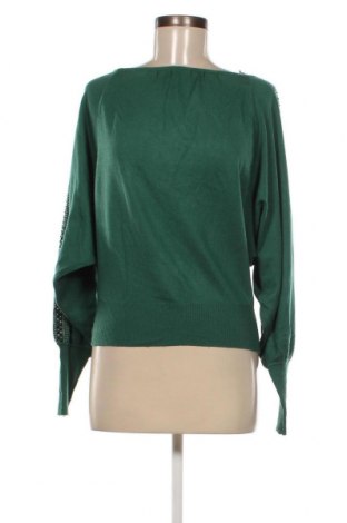 Дамски пуловер, Размер L, Цвят Зелен, Цена 14,51 лв.