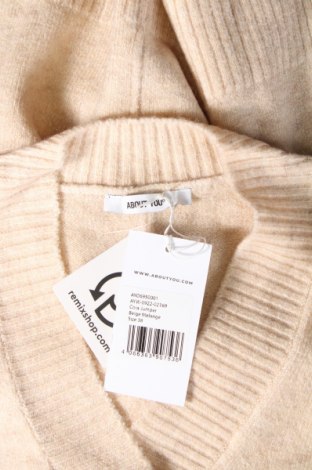 Дамски пуловер About You, Размер M, Цвят Бежов, Цена 17,82 лв.
