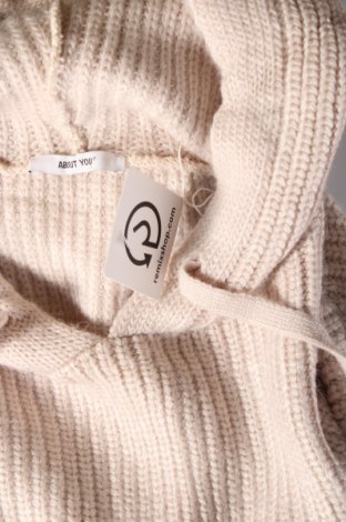 Γυναικείο πουλόβερ About You, Μέγεθος M, Χρώμα  Μπέζ, Τιμή 27,84 €