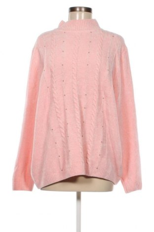 Дамски пуловер Alfred Dunner, Размер XXL, Цвят Розов, Цена 13,92 лв.
