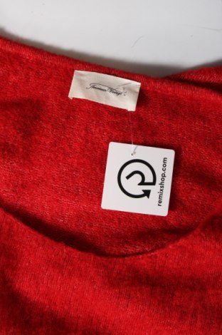 Pulover de femei American Vintage, Mărime M, Culoare Roșu, Preț 43,42 Lei