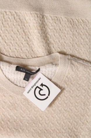 Damski sweter Armani Exchange, Rozmiar XS, Kolor Beżowy, Cena 280,01 zł