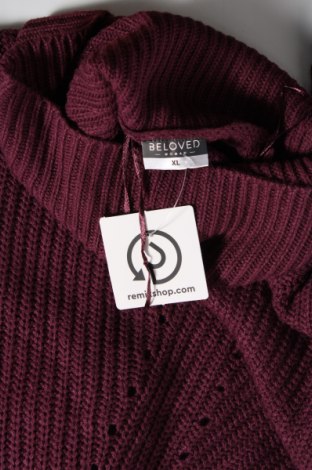 Γυναικείο πουλόβερ Beloved, Μέγεθος XL, Χρώμα Βιολετί, Τιμή 5,38 €