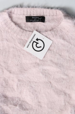 Дамски пуловер Bershka, Размер S, Цвят Розов, Цена 9,57 лв.
