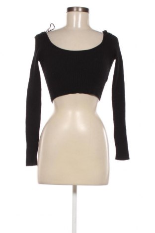 Γυναικείο πουλόβερ Bershka, Μέγεθος S, Χρώμα Μαύρο, Τιμή 9,48 €
