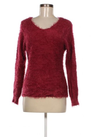 Дамски пуловер Bershka, Размер M, Цвят Червен, Цена 13,05 лв.