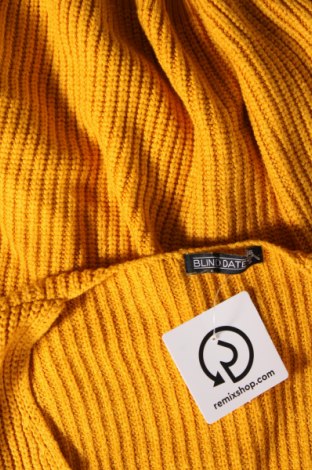 Дамски пуловер Blind Date, Размер S, Цвят Жълт, Цена 8,41 лв.