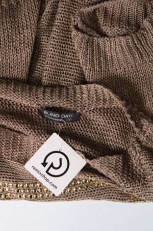Γυναικείο πουλόβερ Blind Date, Μέγεθος S, Χρώμα  Μπέζ, Τιμή 4,75 €
