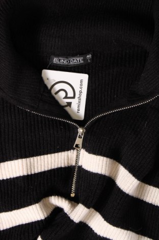 Дамски пуловер Blind Date, Размер L, Цвят Черен, Цена 9,57 лв.