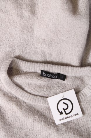 Дамски пуловер Boohoo, Размер L, Цвят Сив, Цена 8,41 лв.