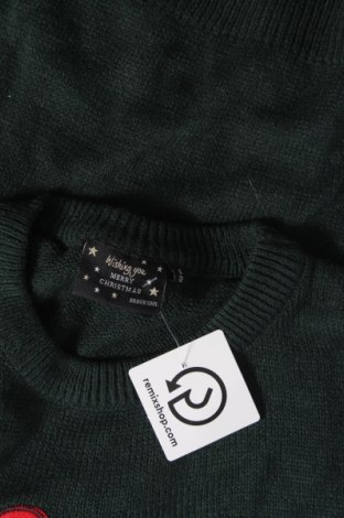 Γυναικείο πουλόβερ Brave Soul, Μέγεθος S, Χρώμα Πράσινο, Τιμή 9,69 €