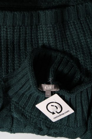 Női pulóver C&A, Méret XS, Szín Zöld, Ár 1 913 Ft