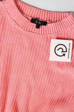 Γυναικείο πουλόβερ C&A, Μέγεθος L, Χρώμα Ρόζ , Τιμή 5,38 €
