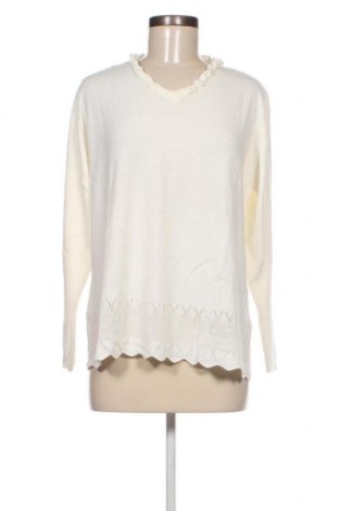 Γυναικείο πουλόβερ CASHMASOFT, Μέγεθος XL, Χρώμα Λευκό, Τιμή 6,28 €