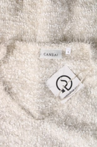 Дамски пуловер Canda, Размер M, Цвят Бежов, Цена 8,41 лв.