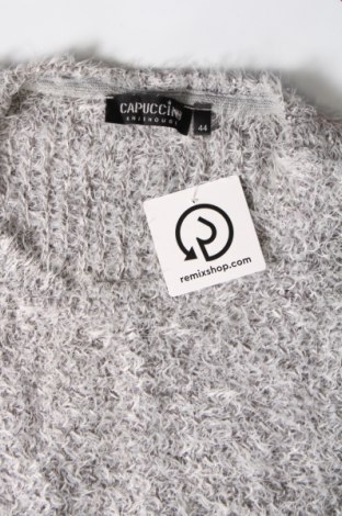 Дамски пуловер Capuccino, Размер XL, Цвят Сив, Цена 8,70 лв.